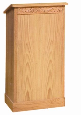 Lectern 5025 Extended Shelf Lamp Mike Two